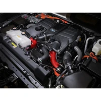 Hybrid BladeRunner 2.5in Aluminum Hot Charge Pipe - Red (Sequoia 23-24)