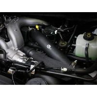 23-24 Ford Diesel Trucks V8-6.7L (td) BladeRunner 3in. Aluminum Hot Charge Pipe - Black