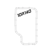 20-21 Ford Truck w/ 10R140 Transmission Pan Black POWER Street Series w/ Machined Fins