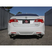 Takeda 2-1/2in to 2-1/4in 304 SS Cat-Back Exhaust System w/ CF Tips (TSX 09-14)