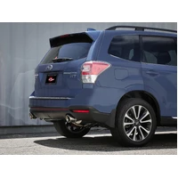 H4- 2-1/2in to 2-1/4in 304 SS Cat-Back- Polished Tip (Forester XT 14-18)