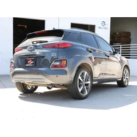 Takeda 2.5in 304 SS Axle-Back Exhaust w/o Muffler w/Polish Tip AWD (Kona 18-22)