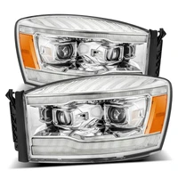 06-08 Dodge Ram 1500HD PRO-Series Projector Headlights Plank Style Chrome w/Seq Signal/DRL