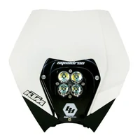 08-13 KTM Headlight Kit AC w/ Headlight Shell White Squadron Sport