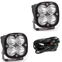Squadron Racer Edition Spot Pair LED Light Pods - Clear