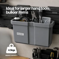 Modular Garage Wall Storage Double Tub