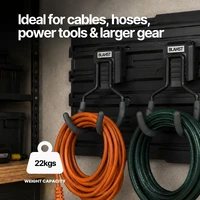 Modular Garage Wall Storage Curved Hook
