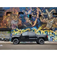 19-22 Chevrolet Silverado 1500/2500/3500 Crew Cab Ambush Side Steps - Black