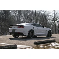 2.75 Inch Axle-Back Exhaust with Dual Mode NPP; Dual Rear Exit with Twin 4.0 Inch Pro Series Tips 16-24 Chevrolet Camaro