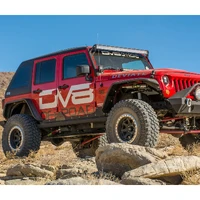 Jeep JK Flat Tube Fenders Front and Rear 07-18 Wrangler JK