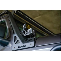 2018+ Jeep Wrangler JLO A Pillar Dual Light Pod Mounts