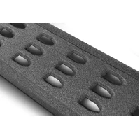 RB20 Running Boards - Bedliner - 87in