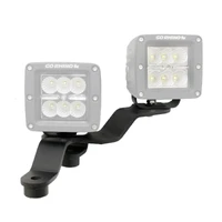 18-20 Jeep Wrangler JL/JLU/Gladiator JT Light Mount - Two 3in Cubes Offset