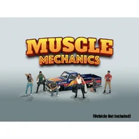 American Diorama 1:64 Muscle Mechanics Figure Set