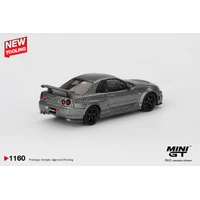 1:64 Nissan Skyline GT-R Dark Metal Gray NISMO BNR34 CRS Version