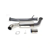 RX8 75mm Single Ti-Tip Hi Power Cat-back Exhaust (SUS304 NO COATING)