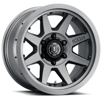 Rebound Pro 17x8.5 6x135 6mm Offset 5in BS 87.1mm Bore Titanium Wheel