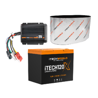 Under Bonnet Kit Dual Battery System - 105Ah