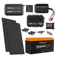 Essential Lithium Caravan Kit - 240Ah
