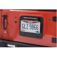 Jeep JK Tailgate Plug (set) 07-18 Wrangler JK Powdercoat Black