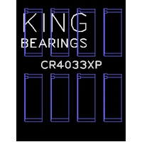 Honda F20C/F22C/97-01 H22A4 Rod Bearing Set - Size +0.25mm