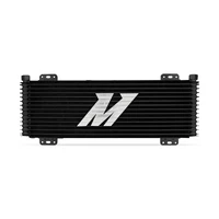 Universal Stacked Plate Trans Cooler 13 Row Black