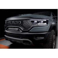 19-22 RAM Rebel/TRX Front Bumper Flush LED Light Bar System - White