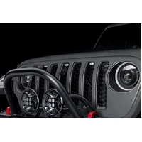 Universal Pre-Runner Style LED Grill Light Kit (New Style) - Amber w/Tinted Lens
