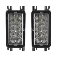 2018+ Jeep Wrangler JL Dual Function Reverse LED Flush Taillight - Amber/White