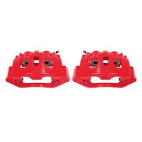 11-19 Chevrolet Silverado 2500 HD Rear Red Calipers w/Brackets - Pair