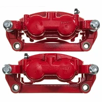 13-22 Ford F-250/F-350 Super Duty Rear Red Caliper Pair w/ Brkt