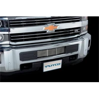 15-19 Chevy Silv HD - Stainless Steel - Bar Design Bumper Grille Inserts