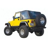 1997-2006 Jeep Wrangler(TJ) Excludes LJ Unlimited Frameless Soft Top Kit - Black Diamond