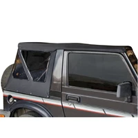 1986-1994 Suzuki Samurai Soft Top OEM Replacement - Black Diamond