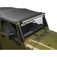 97-06 Jeep Wrangler TJ 50-In LED Light Bar Windshield Mount