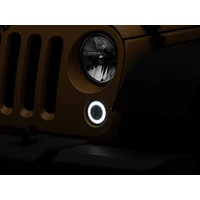 07-18 Jeep Wrangler JK Axial Series LED Turn Signals w/ Halo (Smoked)
