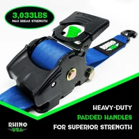 Retractable Ratchet Straps (2Pk 2Inx10Ft) Blue