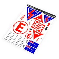 Motorsport Decal Set - Australian Flags