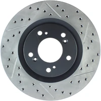 00-09 S2000 Slotted & Drilled Left Front Rotor