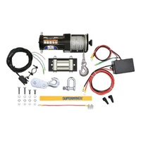 2000 LBS 12V DC 5/32in x 49ft Steel Rope LT2000 Winch