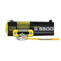 5500 LBS 12V DC 7/32in x 60ft Steel Rope S5500 Winch