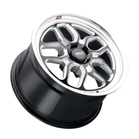 S107 17X8 Laguna 5X114.3 ET00 BS4.50 Gloss Black MIL Dia 78.1