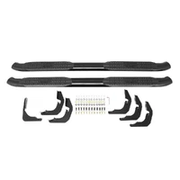 2009-2018 Dodge/Ram 1500 Quad Cab PRO TRAXX 4 Oval Nerf Step Bars - Black