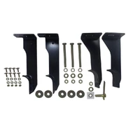 2007-2018 Toyota Tundra D-Cab/Crew Max Running Board Mount Kit - Black
