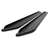 15-19 Chevy Silverado 2500/3500 Crew Cab (Excl. Diesel) Outlaw Running Boards - Text. Blk