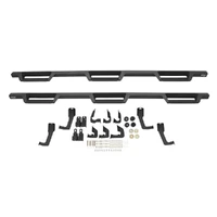10-18 Dodge Ram Crew Cab 5ft & 6ft Bed HDX Drop Wheel-To-Wheel Nerf Step Bars - Text. Blk