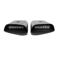 18-20 Jeep Wrangler JL 2dr LED Hood Scoops - Textured Black