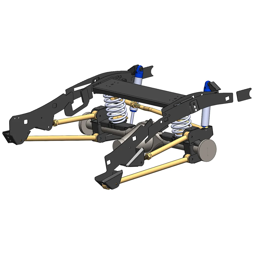 Superior Weld In Coil Conversion VSB14 Approved w/Nitro Gas Twin Tube Shocks (Rear Only) Suitable For Toyota Hilux Revo 2015 on - SUP-NG-REVOCOIL2-KIT-RO