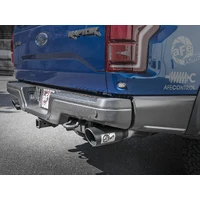 MACH Force-Xp 3in to 3-1/2in 304 SS Cat-Back Exhaust w/Black Tip (F-150 Raptor 17-18)
