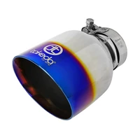 Takeda 3" to 2.5" 304 Stainless Steel Axle-Back Exhaust System (Veloster R-Spec 19-20) Blue Flame Tips